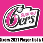 Sydney Sixers 2021 Player List