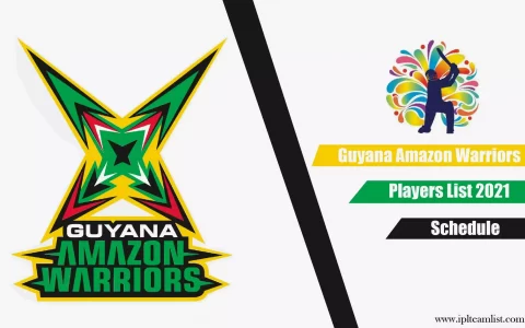Guyana Amazon Warriors Player List 2021