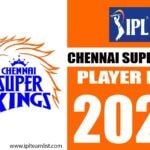Chennai Super King Team List