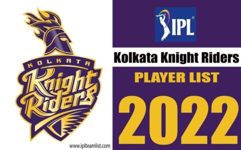 Kolkata Knight Riders team list