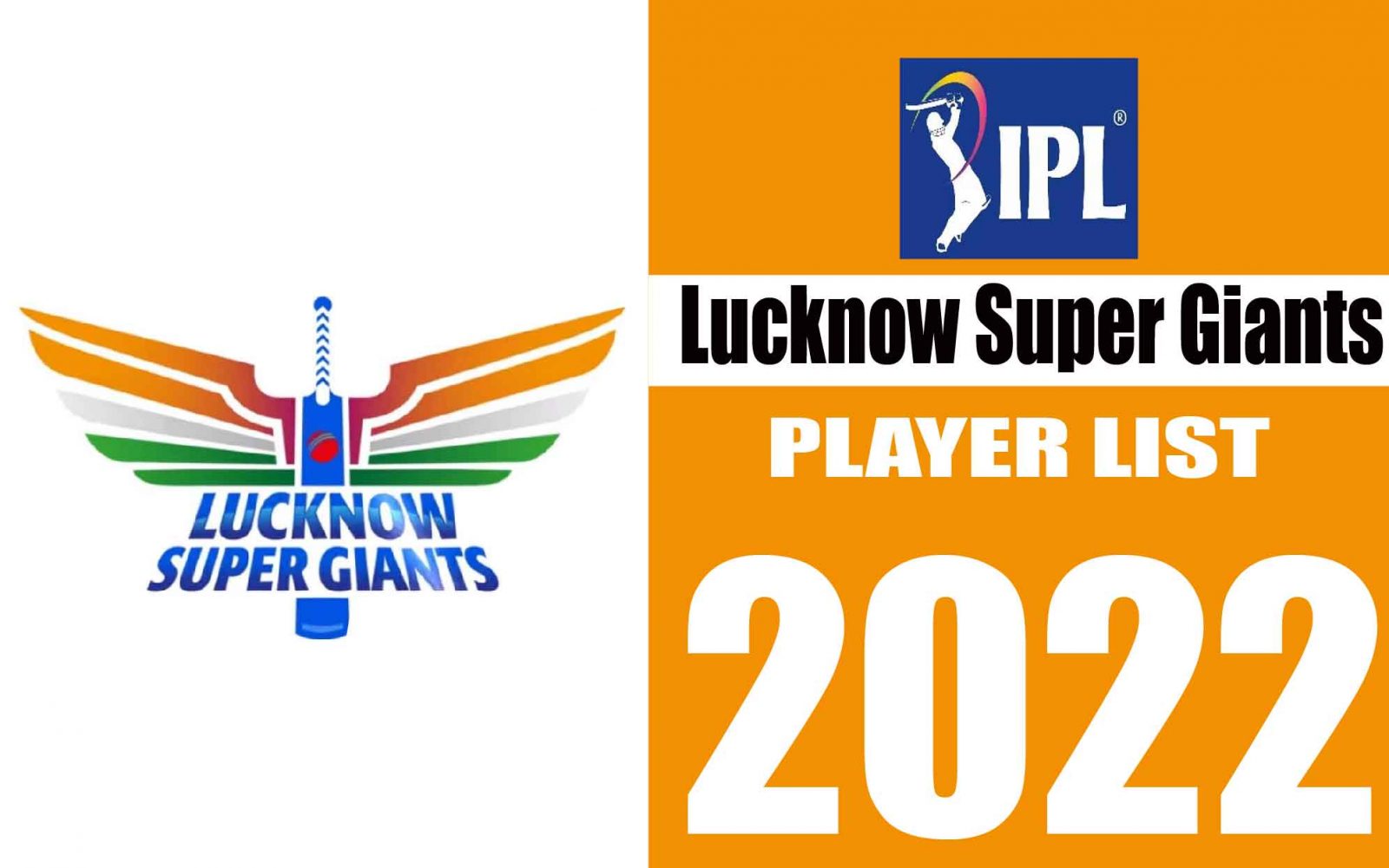 Lucknow Super Giants Team List -Retained Players list -Retained & Released Players